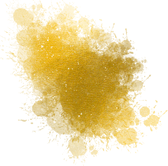 Gold Paint Illustration